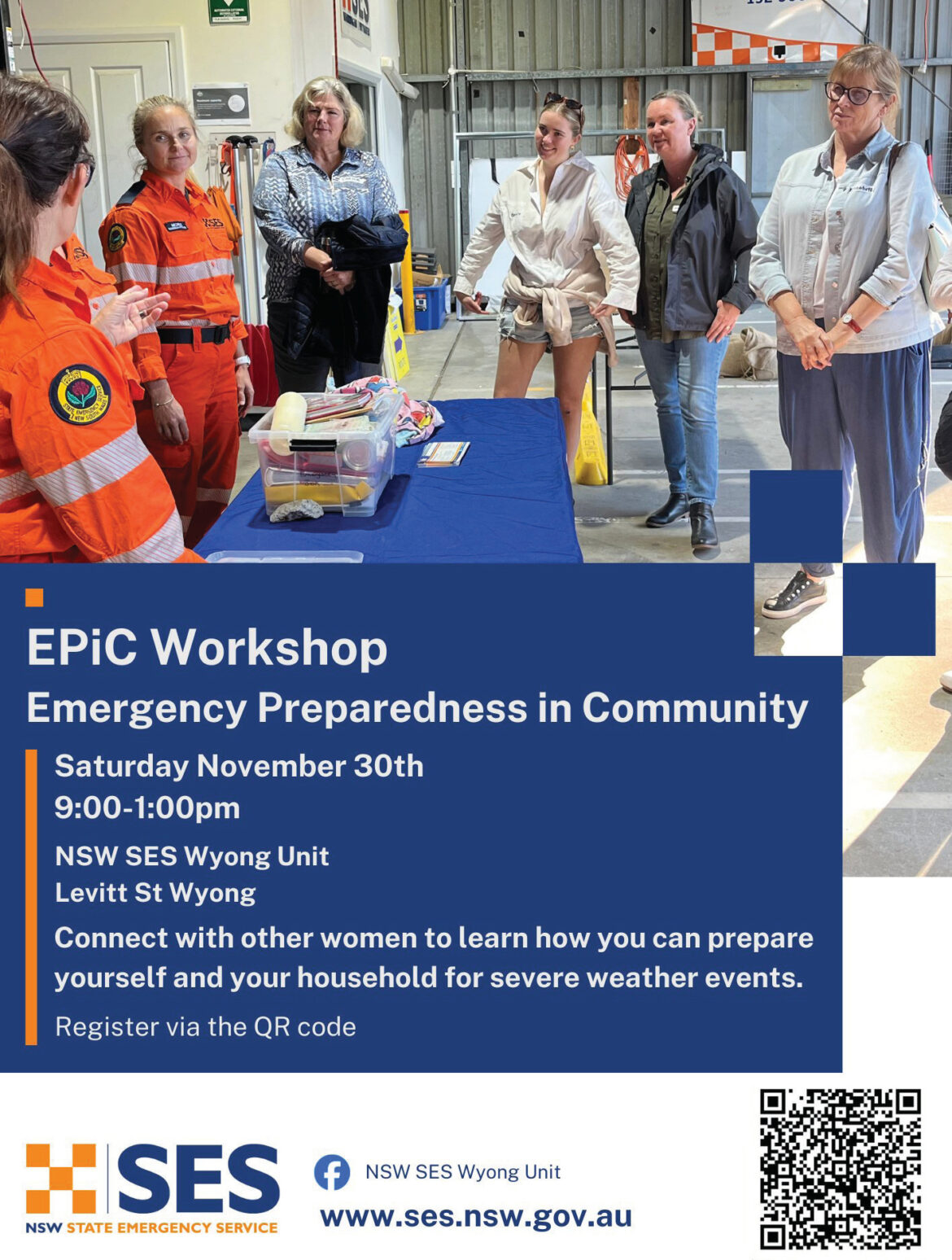 EPiC Workshop — Emergency Preparedness in Community
