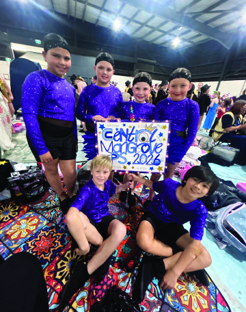Central Mangrove students in costume at Star Struck 2026